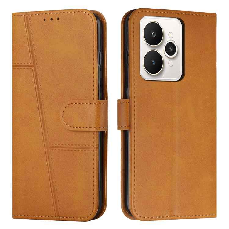 Stitching Calf Texture Buckle Leather Phone Case, For Realme 15T 5G, For Realme Narzo 80 Lite 4G, For Realme 15 / 15 Pro, For Realme C71 4G, For Realme 14 / P3 5G / 14T 5G, For Realme 14 Pro+, For Realme 14 Pro, For Realme C75 / V60 Pro