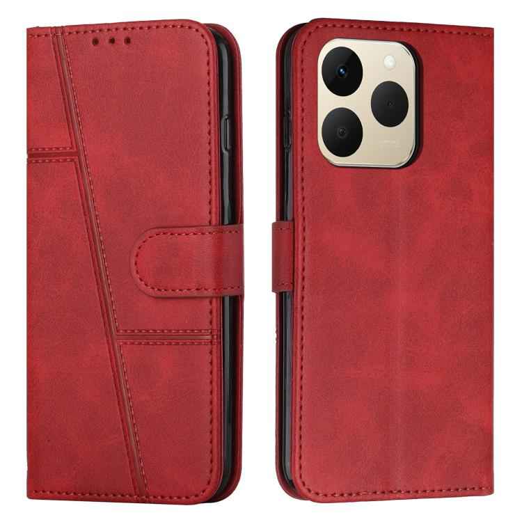 Stitching Calf Texture Buckle Leather Phone Case, For Realme 15T 5G, For Realme Narzo 80 Lite 4G, For Realme 15 / 15 Pro, For Realme C71 4G, For Realme 14 / P3 5G / 14T 5G, For Realme 14 Pro+, For Realme 14 Pro, For Realme C75 / V60 Pro