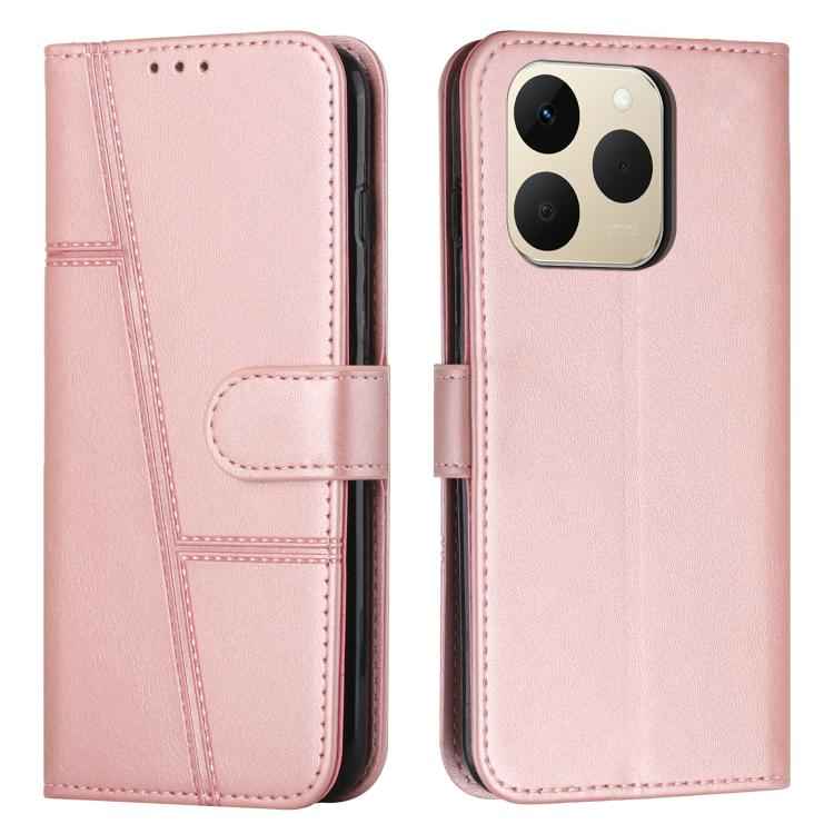 Stitching Calf Texture Buckle Leather Phone Case, For Realme 15T 5G, For Realme Narzo 80 Lite 4G, For Realme 15 / 15 Pro, For Realme C71 4G, For Realme 14 / P3 5G / 14T 5G, For Realme 14 Pro+, For Realme 14 Pro, For Realme C75 / V60 Pro