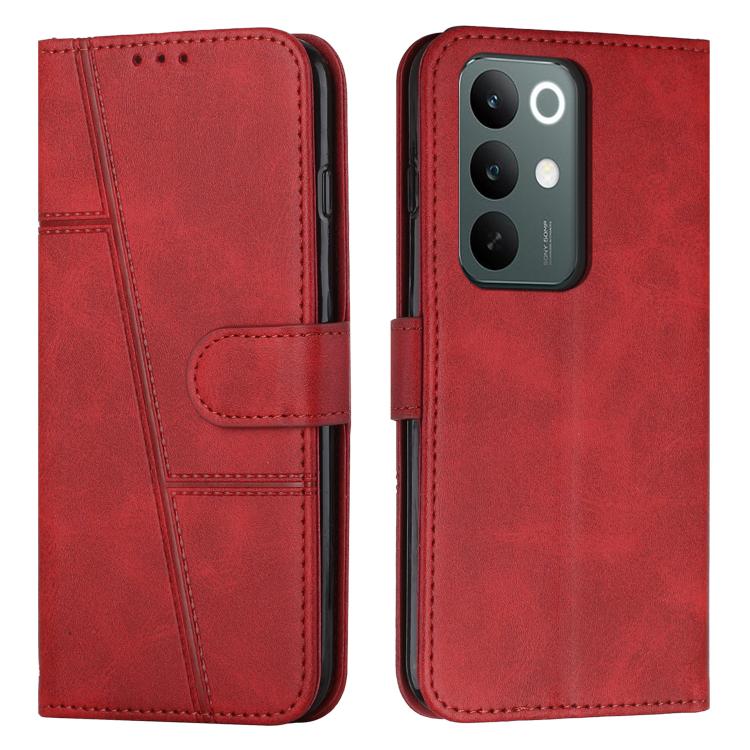 Stitching Calf Texture Buckle Leather Phone Case, For Realme P4 Power 5G, For Realme 16 5G, For Realme 16 Pro+ 5G, For Realme 16 Pro 5G, For Realme C85 5G / 15x 5G India, For Realme C85 Pro 4G, For Realme 15T 5G, For Realme Narzo 80 Lite 4G