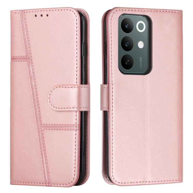 Stitching Calf Texture Buckle Leather Phone Case, For Realme P4 Power 5G, For Realme 16 5G, For Realme 16 Pro+ 5G, For Realme 16 Pro 5G, For Realme C85 5G / 15x 5G India, For Realme C85 Pro 4G, For Realme 15T 5G, For Realme Narzo 80 Lite 4G