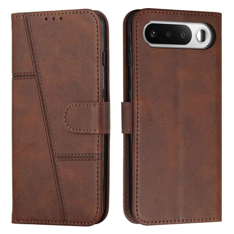 Stitching Calf Texture Buckle Leather Phone Case, For Realme P4 Power 5G, For Realme 16 5G, For Realme 16 Pro+ 5G, For Realme 16 Pro 5G, For Realme C85 5G / 15x 5G India, For Realme C85 Pro 4G, For Realme 15T 5G, For Realme Narzo 80 Lite 4G