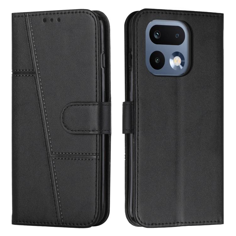 Stitching Calf Texture Buckle Leather Phone Case, For Realme P4 Power 5G, For Realme 16 5G, For Realme 16 Pro+ 5G, For Realme 16 Pro 5G, For Realme C85 5G / 15x 5G India, For Realme C85 Pro 4G, For Realme 15T 5G, For Realme Narzo 80 Lite 4G
