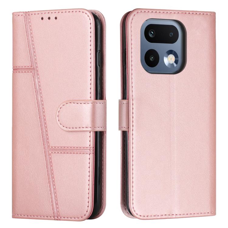 Stitching Calf Texture Buckle Leather Phone Case, For Realme P4 Power 5G, For Realme 16 5G, For Realme 16 Pro+ 5G, For Realme 16 Pro 5G, For Realme C85 5G / 15x 5G India, For Realme C85 Pro 4G, For Realme 15T 5G, For Realme Narzo 80 Lite 4G