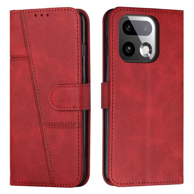 Stitching Calf Texture Buckle Leather Phone Case, For Realme P4 Power 5G, For Realme 16 5G, For Realme 16 Pro+ 5G, For Realme 16 Pro 5G, For Realme C85 5G / 15x 5G India, For Realme C85 Pro 4G, For Realme 15T 5G, For Realme Narzo 80 Lite 4G