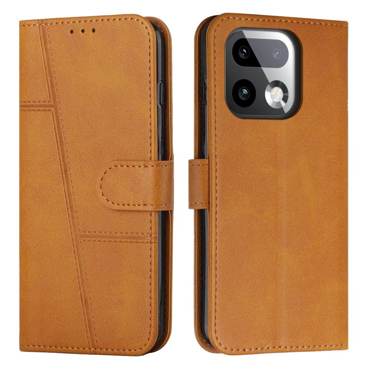 Stitching Calf Texture Buckle Leather Phone Case, For Realme P4 Power 5G, For Realme 16 5G, For Realme 16 Pro+ 5G, For Realme 16 Pro 5G, For Realme C85 5G / 15x 5G India, For Realme C85 Pro 4G, For Realme 15T 5G, For Realme Narzo 80 Lite 4G