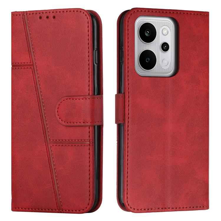 Stitching Calf Texture Buckle Leather Phone Case, For Realme P4 Power 5G, For Realme 16 5G, For Realme 16 Pro+ 5G, For Realme 16 Pro 5G, For Realme C85 5G / 15x 5G India, For Realme C85 Pro 4G, For Realme 15T 5G, For Realme Narzo 80 Lite 4G