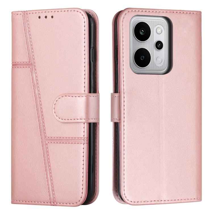 Stitching Calf Texture Buckle Leather Phone Case, For Realme P4 Power 5G, For Realme 16 5G, For Realme 16 Pro+ 5G, For Realme 16 Pro 5G, For Realme C85 5G / 15x 5G India, For Realme C85 Pro 4G, For Realme 15T 5G, For Realme Narzo 80 Lite 4G