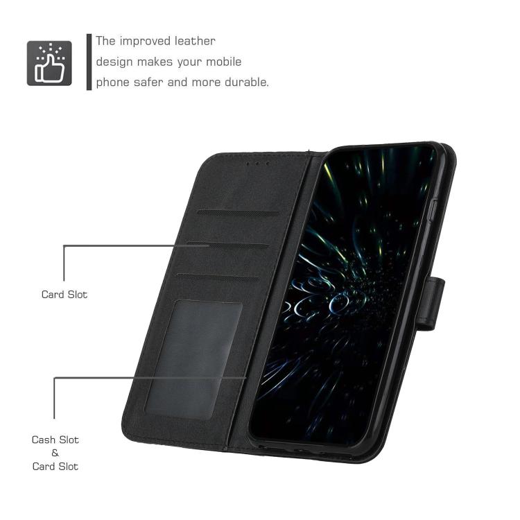 Stitching Calf Texture Buckle Leather Phone Case, For Realme 16T 5G, For Realme P4 Power 5G, For Realme 16 5G, For Realme 16 Pro+ 5G, For Realme 16 Pro 5G, For Realme C85 5G / 15x 5G India, For Realme C85 Pro 4G, For Realme 15T 5G