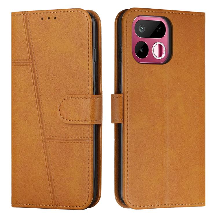 Stitching Calf Texture Buckle Leather Phone Case, For Realme 16T 5G, For Realme P4 Power 5G, For Realme 16 5G, For Realme 16 Pro+ 5G, For Realme 16 Pro 5G, For Realme C85 5G / 15x 5G India, For Realme C85 Pro 4G, For Realme 15T 5G