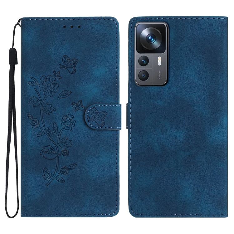 Flower Butterfly Embossing Pattern Leather Phone Case, For Xiaomi Redmi Note 12S, For Xiaomi Redmi 13C 4G, For Xiaomi Redmi Note 12 Pro 5G, For Xiaomi 13T, For Xiaomi Redmi Note 12 5G, For Xiaomi 13 Pro, For Xiaomi 13, For Xiaomi 12T / 12T Pro
