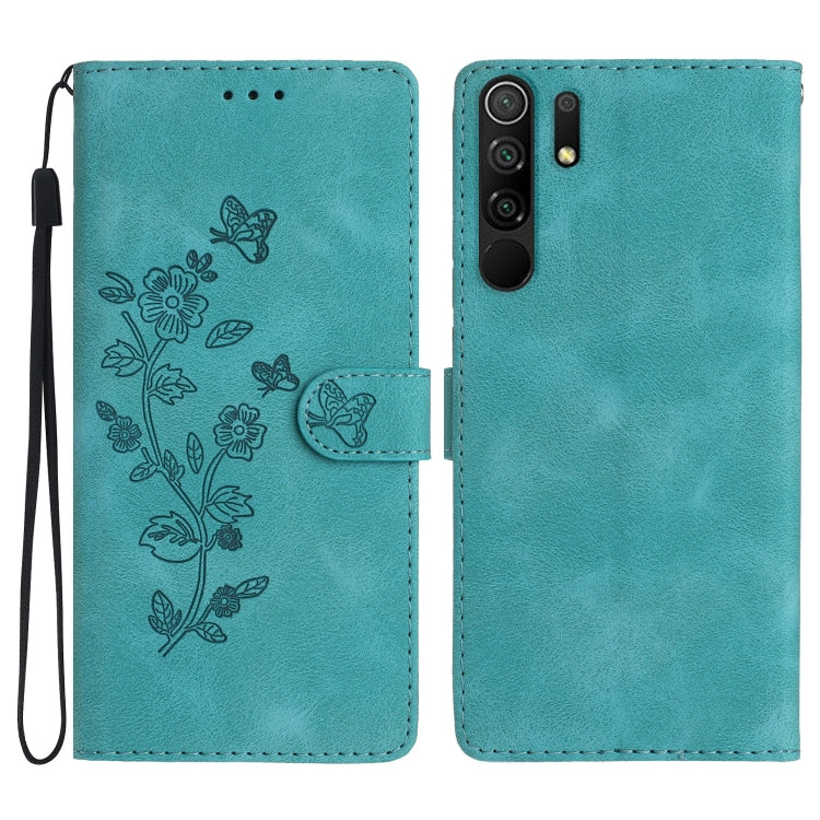 Flower Butterfly Embossing Pattern Leather Phone Case, For Xiaomi Redmi 10, For Xiaomi Mi 11 Lite, For Xiaomi Mi 11 Ultra, For Xiaomi Mi 11 Pro, For Xiaomi Redmi Note 10 5G, For Xiaomi Redmi 9A, For Xiaomi Redmi 9, For Xiaomi Redmi 9C