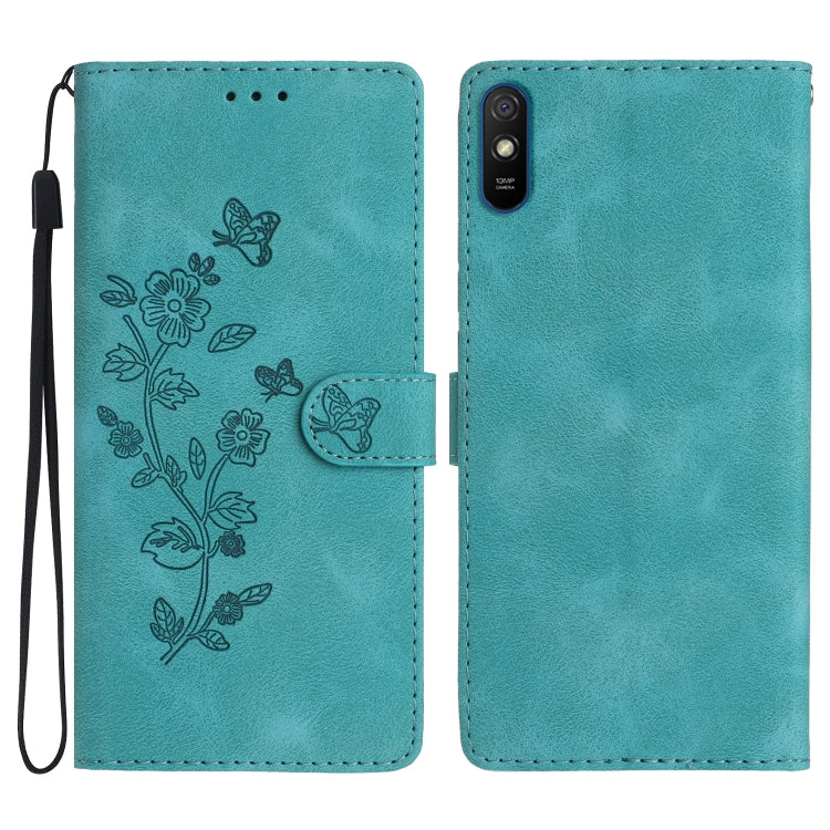 Flower Butterfly Embossing Pattern Leather Phone Case, For Xiaomi Redmi Note 9 5G / Note 9T, For Xiaomi Mi 10T Lite 5G, For Xiaomi Mi 10T 5G / 10T Pro 5G, For Xiaomi Redmi 9A, For Xiaomi Redmi 9, For Xiaomi Redmi 9C, For Xiaomi Redmi Note 8T