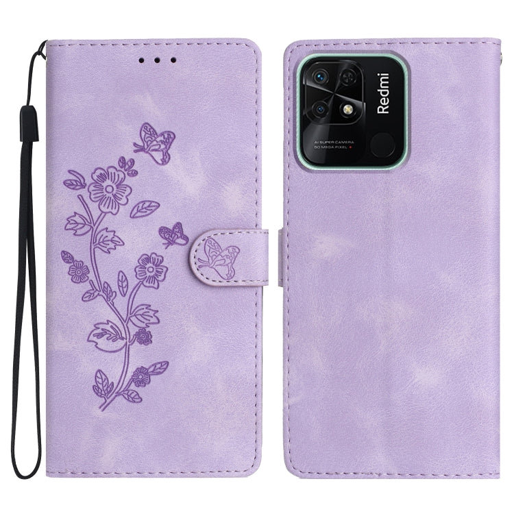 Flower Butterfly Embossing Pattern Leather Phone Case, For Xiaomi 12 Pro, For Xiaomi Redmi A1, For Xiaomi Redmi Note 11 Pro 5G Global, For Xiaomi 12 Lite, For Xiaomi Redmi 10C, For Xiaomi Redmi Note 11 4G Global / Note 11S, For Xiaomi Redmi 10 2022    ...