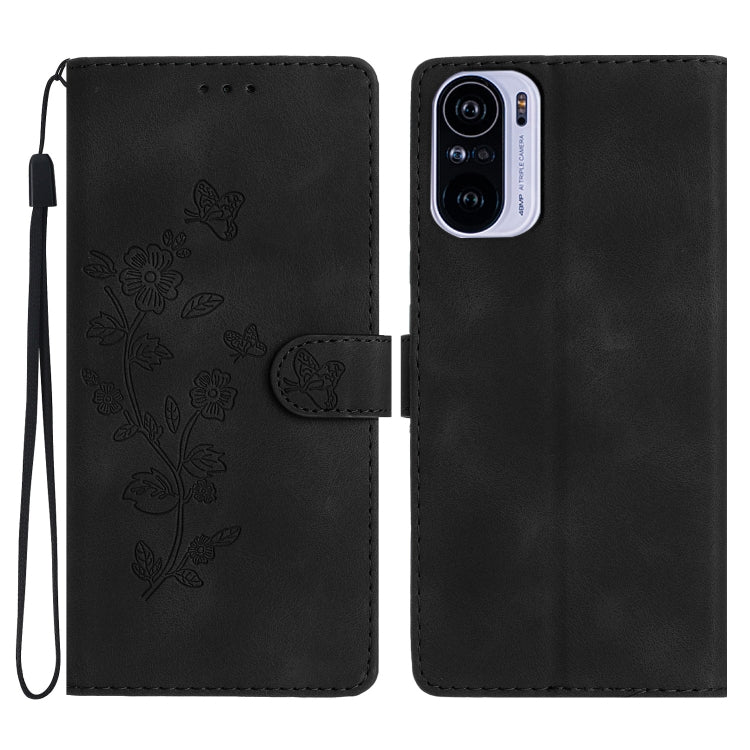 Flower Butterfly Embossing Pattern Leather Phone Case, For Xiaomi Redmi 10, For Xiaomi Mi 11 Lite, For Xiaomi Mi 11 Ultra, For Xiaomi Mi 11 Pro, For Xiaomi Redmi Note 10 5G, For Xiaomi Redmi Note 10 4G / Note 10S, For Xiaomi Redmi Note 10 Pro / 10 Pro ...