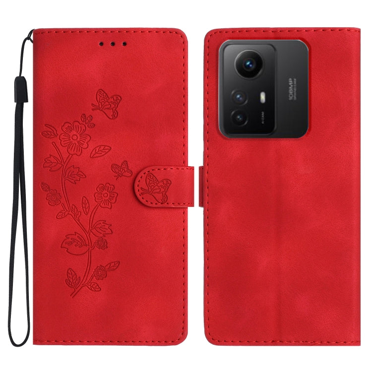 Flower Butterfly Embossing Pattern Leather Phone Case, For Xiaomi Redmi Note 12S, For Xiaomi Redmi 13C 4G, For Xiaomi Redmi Note 12 Pro 5G, For Xiaomi 13T, For Xiaomi Redmi Note 12 5G, For Xiaomi 13 Pro, For Xiaomi 13, For Xiaomi 12T / 12T Pro