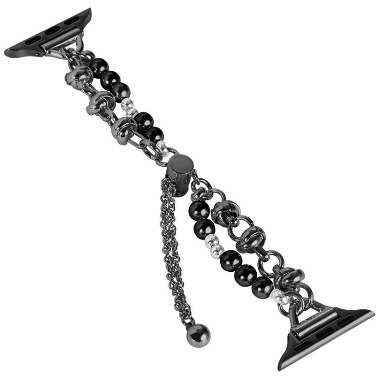 Pearl Bracelet Metal Watch Band, For Apple Watch 42mm, For Apple Watch 38mm