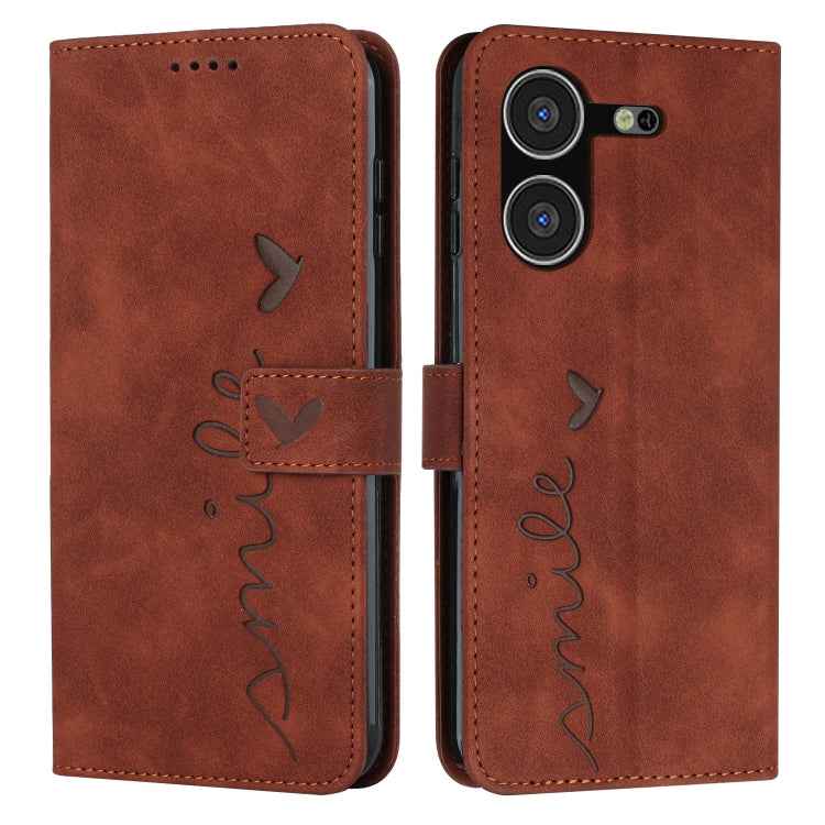 Skin Feel Heart Pattern Leather Phone Case, For Tecno Pova Neo 3, For Tecno Camon 20 Premier, For Tecno Camon 20 Pro 5G, For Tecno Pova 5 4G, For Tecno Camon 20/Camon 20 Pro 4G