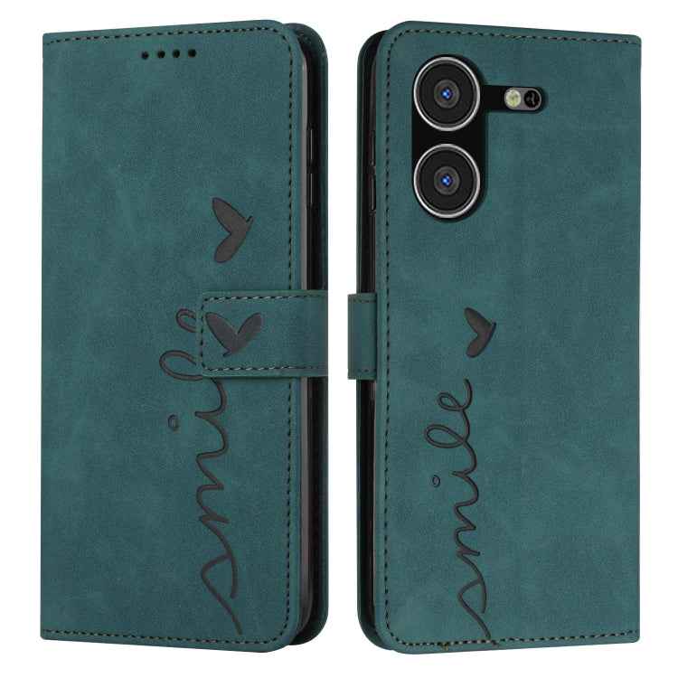 Skin Feel Heart Pattern Leather Phone Case, For Tecno Pova Neo 3, For Tecno Camon 20 Premier, For Tecno Camon 20 Pro 5G, For Tecno Pova 5 4G, For Tecno Camon 20/Camon 20 Pro 4G