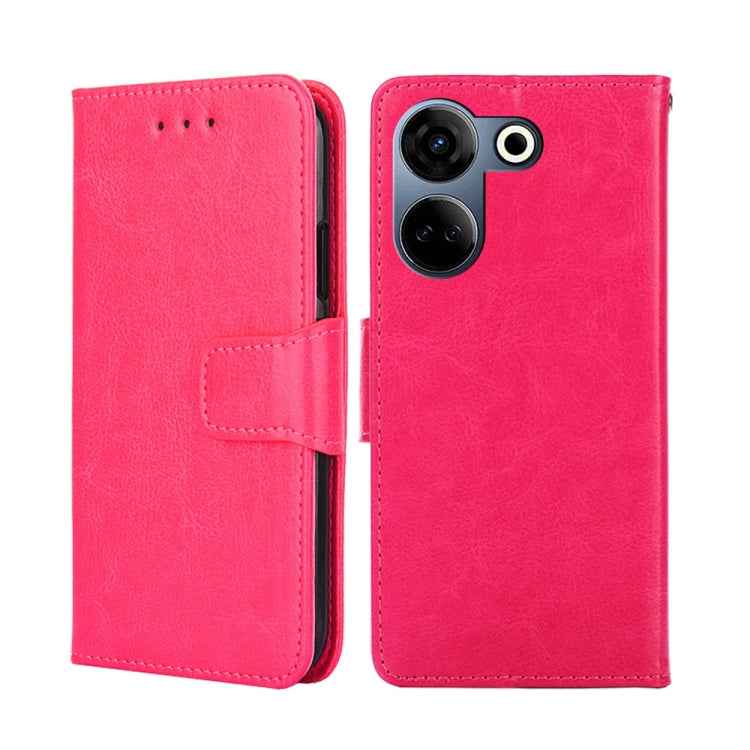 Crystal Texture Leather Phone Case, For Tecno Camon 20 Pro 5G, For Tecno Camon 20 Pro 4G