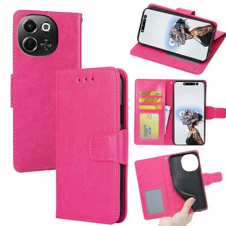 Crystal Texture Leather Phone Case, For Tecno Pova 6 Neo 5G, For Tecno Camon 30 Premier 5G, For Tecno Camon 30 Pro 5G, For Tecno Camon 30, For Tecno Pova 6 Pro 5G, For Tecno Camon 20 Premier 5G