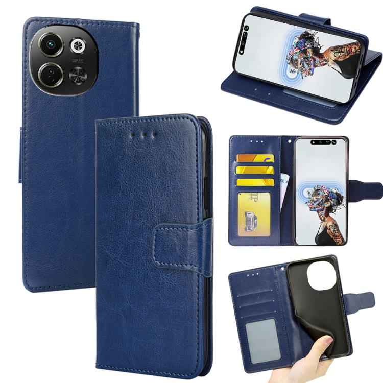 Crystal Texture Leather Phone Case, For Tecno Pova 6 Neo 5G, For Tecno Camon 30 Premier 5G, For Tecno Camon 30 Pro 5G, For Tecno Camon 30, For Tecno Pova 6 Pro 5G, For Tecno Camon 20 Premier 5G