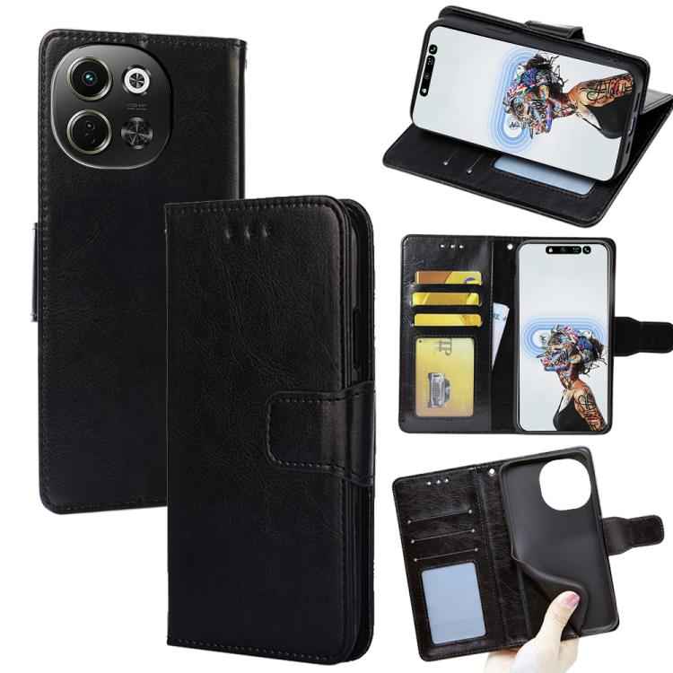 Crystal Texture Leather Phone Case, For Tecno Pova 6 Neo 5G, For Tecno Camon 30 Premier 5G, For Tecno Camon 30 Pro 5G, For Tecno Camon 30, For Tecno Pova 6 Pro 5G, For Tecno Camon 20 Premier 5G