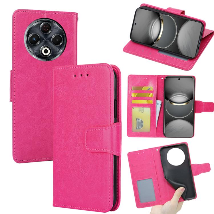 Crystal Texture Leather Phone Case, For Tecno Pova Slim 5G / Spark Slim 4G, For Tecno Pova 7 Pro 5G, For Tecno Spark 40 Pro+ 4G, For Tecno Spark 40 Pro 4G, For Tecno Camon 40 Premier 5G, For Tecno Spark 30 4G