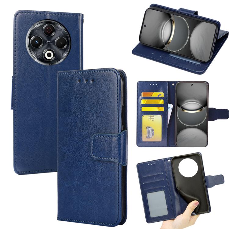 Crystal Texture Leather Phone Case, For Tecno Pova Slim 5G / Spark Slim 4G, For Tecno Pova 7 Pro 5G, For Tecno Spark 40 Pro+ 4G, For Tecno Spark 40 Pro 4G, For Tecno Camon 40 Premier 5G, For Tecno Spark 30 4G