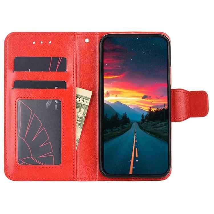 Crystal Texture Leather Phone Case, For Tecno Pova Slim 5G / Spark Slim 4G, For Tecno Pova 7 Pro 5G, For Tecno Spark 40 Pro+ 4G, For Tecno Spark 40 Pro 4G, For Tecno Camon 40 Premier 5G, For Tecno Spark 30 4G