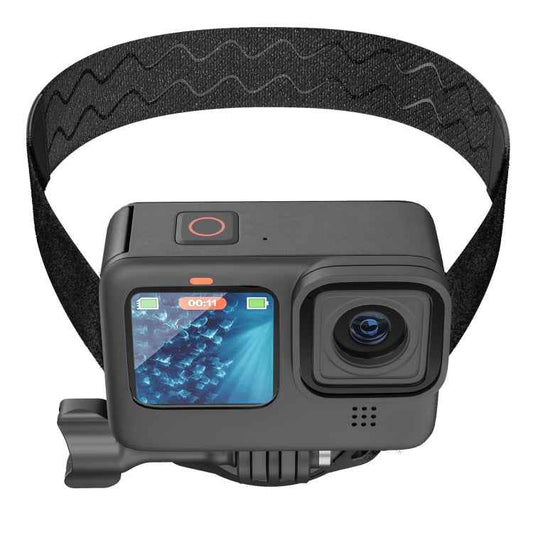 STARTRC Action Camera Magnetic POV View Bracket, Quick Release Headband, Quick Release Wristband, 2 in 1 Quick Release Headband Wristband
