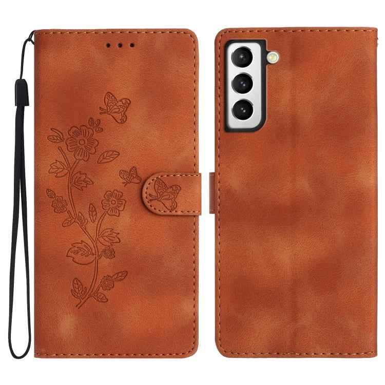 Flower Butterfly Embossing Pattern Leather Phone Case, For Samsung Galaxy A32 4G, For Samsung Galaxy A72 5G, For Samsung Galaxy A52 5G, For Samsung Galaxy A32 5G, For Samsung Galaxy S21 5G, For Samsung Galaxy S21+ 5G, For Samsung Galaxy S21 Ultra 5G   ...