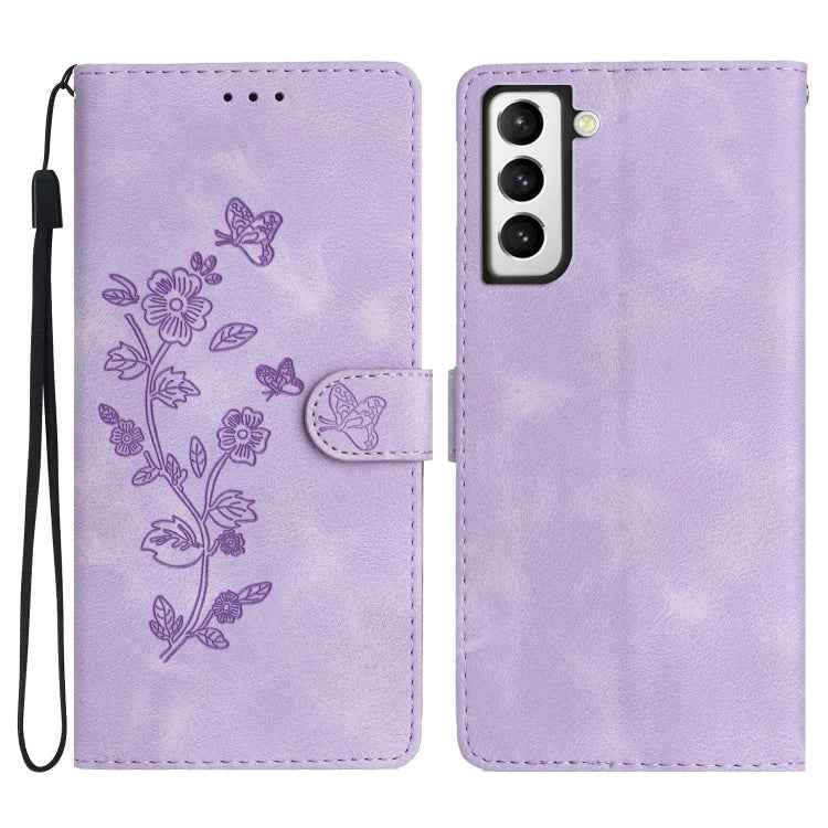 Flower Butterfly Embossing Pattern Leather Phone Case, For Samsung Galaxy A32 4G, For Samsung Galaxy A72 5G, For Samsung Galaxy A52 5G, For Samsung Galaxy A32 5G, For Samsung Galaxy S21 5G, For Samsung Galaxy S21+ 5G, For Samsung Galaxy S21 Ultra 5G   ...