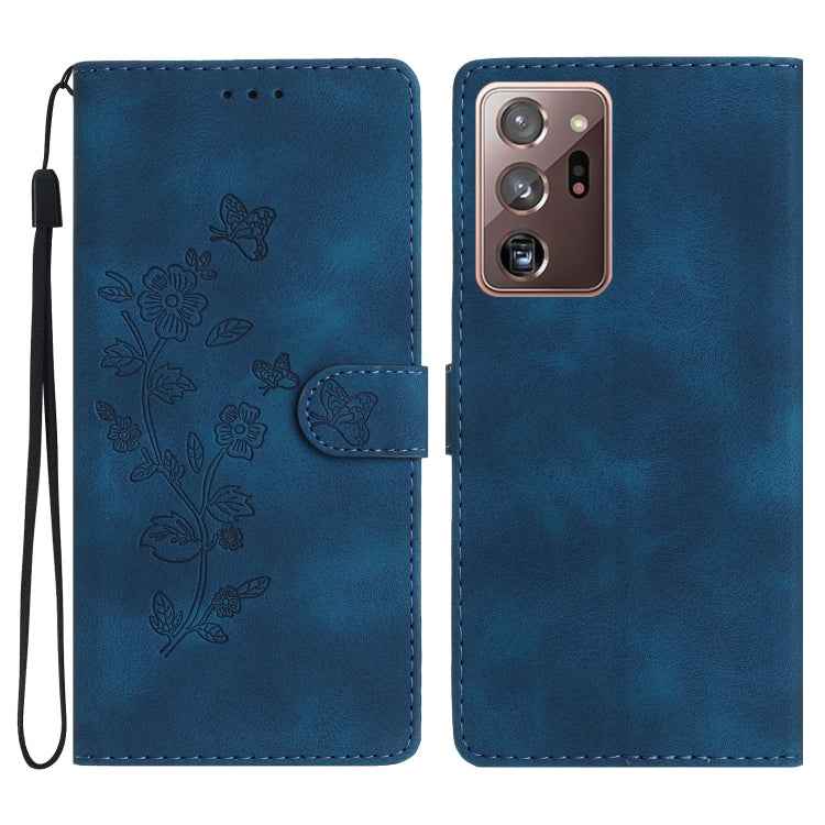 Flower Butterfly Embossing Pattern Leather Phone Case, For Samsung Galaxy A12, For Samsung Galaxy A42 5G, For Samsung Galaxy Note20 Ultra, For Samsung Galaxy Note20, For Samsung Galaxy A21s, For Samsung Galaxy S20 Ultra, For Samsung Galaxy S20         ...