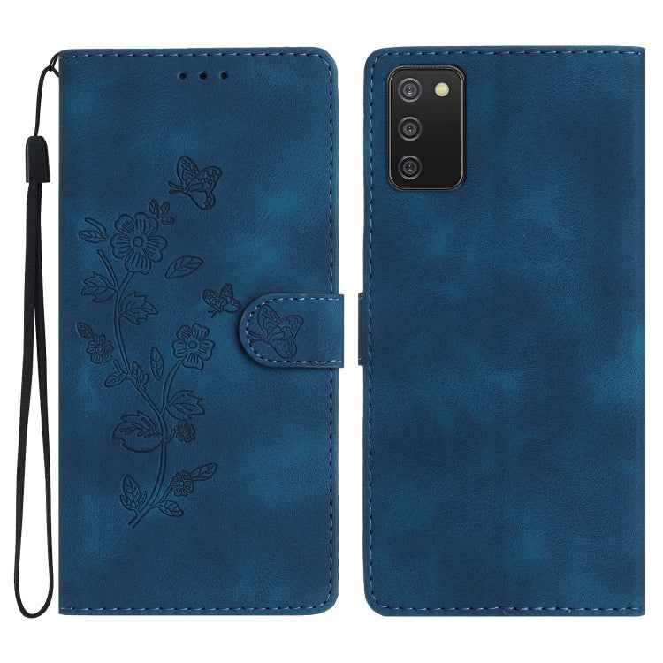 Flower Butterfly Embossing Pattern Leather Phone Case, For Samsung Galaxy S22 5G, For Samsung Galaxy A13 5G, For Samsung Galaxy M32, For Samsung Galaxy A41, For Samsung Galaxy A22 4G, For Samsung Galaxy A22 5G, For Samsung Galaxy S21 FE 5G             ...