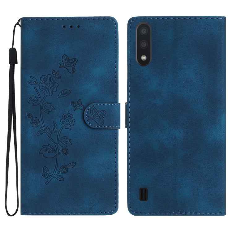 Flower Butterfly Embossing Pattern Leather Phone Case, For Samsung Galaxy A10 / M10, For Samsung Galaxy A20 / A30, For Samsung Galaxy A50, For Samsung Galaxy S10e, For Samsung Galaxy S10+, For Samsung Galaxy S10