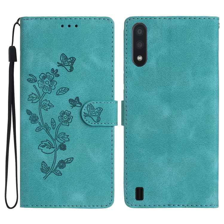 Flower Butterfly Embossing Pattern Leather Phone Case, For Samsung Galaxy A10 / M10, For Samsung Galaxy A20 / A30, For Samsung Galaxy A50, For Samsung Galaxy S10e, For Samsung Galaxy S10+, For Samsung Galaxy S10