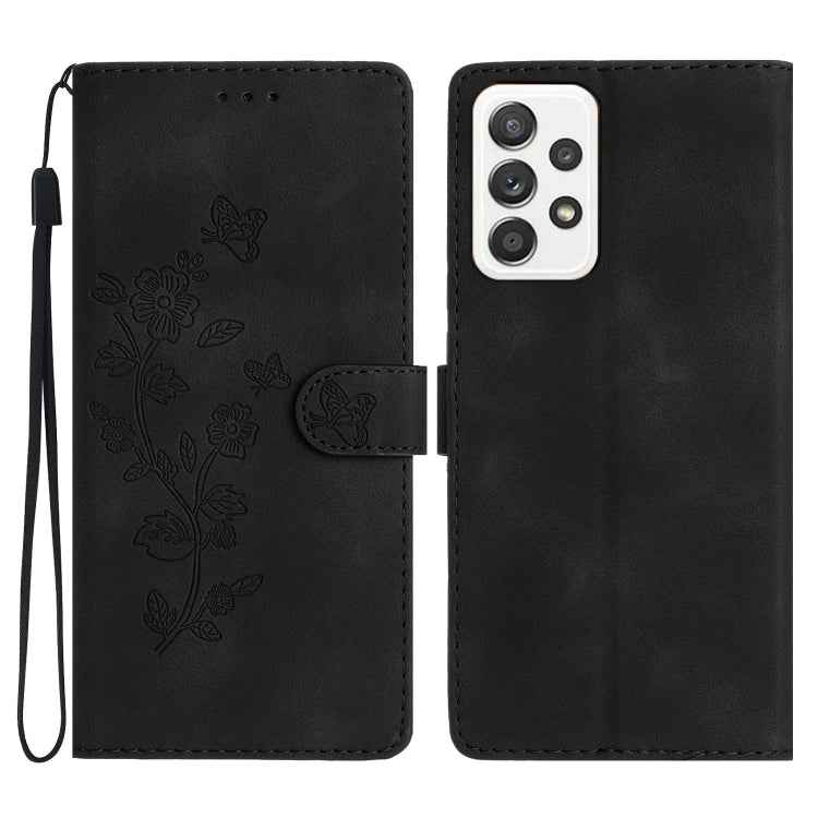 Flower Butterfly Embossing Pattern Leather Phone Case, For Samsung Galaxy A32 4G, For Samsung Galaxy A72 5G, For Samsung Galaxy A52 5G, For Samsung Galaxy A32 5G, For Samsung Galaxy S21 5G, For Samsung Galaxy S21+ 5G, For Samsung Galaxy S21 Ultra 5G   ...