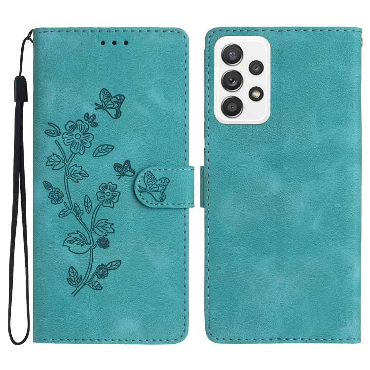 Flower Butterfly Embossing Pattern Leather Phone Case, For Samsung Galaxy A32 4G, For Samsung Galaxy A72 5G, For Samsung Galaxy A52 5G, For Samsung Galaxy A32 5G, For Samsung Galaxy S21 5G, For Samsung Galaxy S21+ 5G, For Samsung Galaxy S21 Ultra 5G   ...