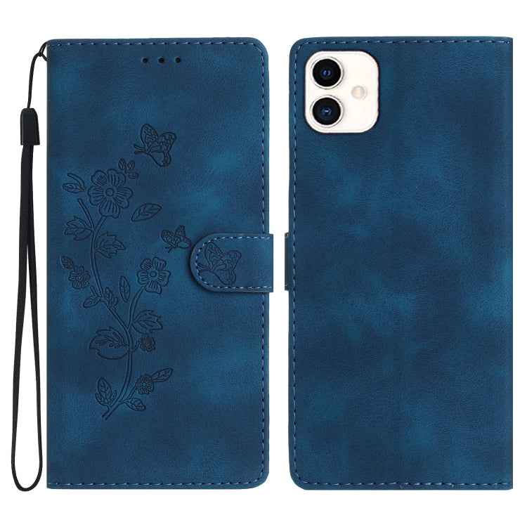 Flower Butterfly Embossing Pattern Leather Phone Case, For Samsung Galaxy S24 Ultra 5G, For Samsung Galaxy A25 5G, For Samsung Galaxy A23 5G, For Samsung Galaxy A15, For Samsung Galaxy A35 5G, For Samsung Galaxy A05, For Samsung Galaxy A04 Core        ...