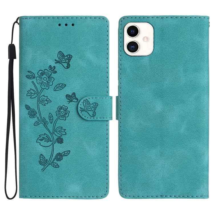 Flower Butterfly Embossing Pattern Leather Phone Case, For Samsung Galaxy S24 Ultra 5G, For Samsung Galaxy A25 5G, For Samsung Galaxy A23 5G, For Samsung Galaxy A15, For Samsung Galaxy A35 5G, For Samsung Galaxy A05, For Samsung Galaxy A04 Core        ...