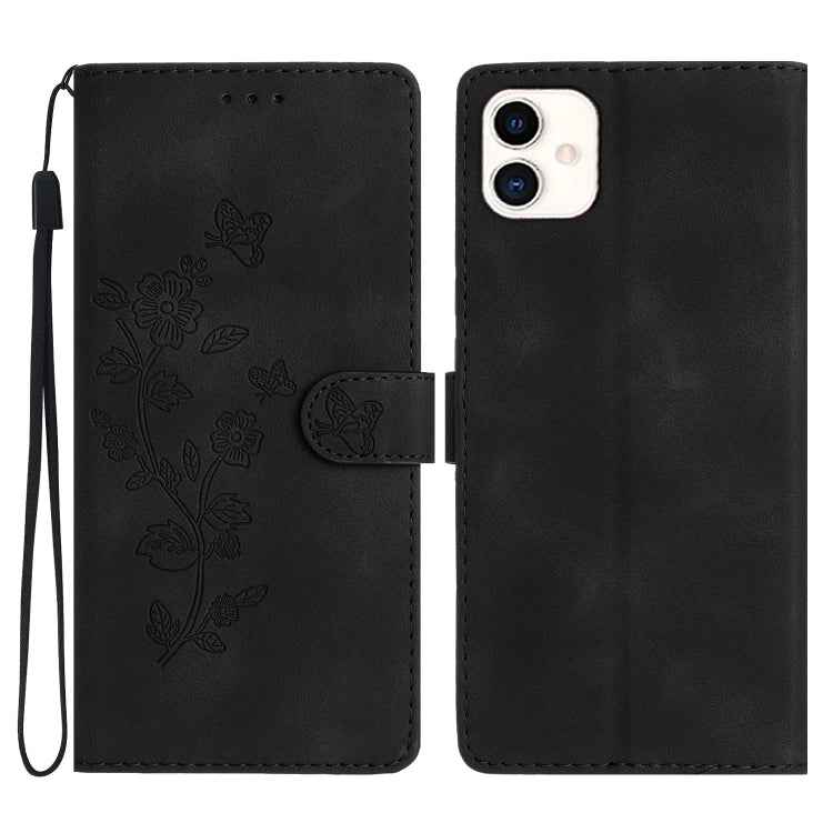 Flower Butterfly Embossing Pattern Leather Phone Case, For Samsung Galaxy S24 Ultra 5G, For Samsung Galaxy A25 5G, For Samsung Galaxy A23 5G, For Samsung Galaxy A15, For Samsung Galaxy A35 5G, For Samsung Galaxy A05, For Samsung Galaxy A04 Core        ...