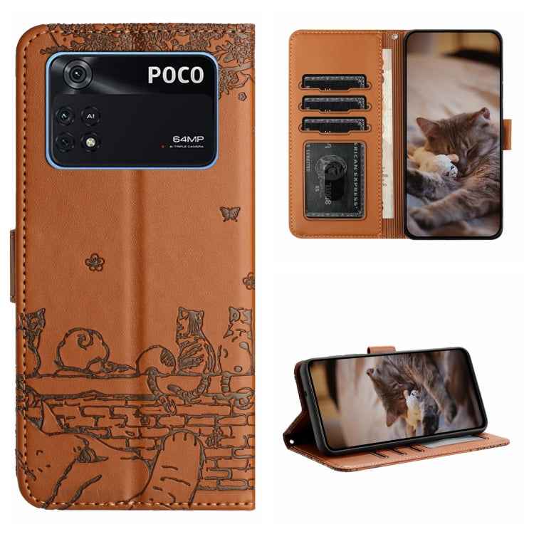 Cat Embossing Pattern Leather Phone Case with Lanyard, For Xiaomi Poco F5 Pro, For Xiaomi Redmi Note 12 4G Global, For Xiaomi Redmi Note 12 Pro Speed, For Xiaomi Redmi Note 12 5G India / POCO X5, For Xiaomi Redmi 12C / 11A                              ...