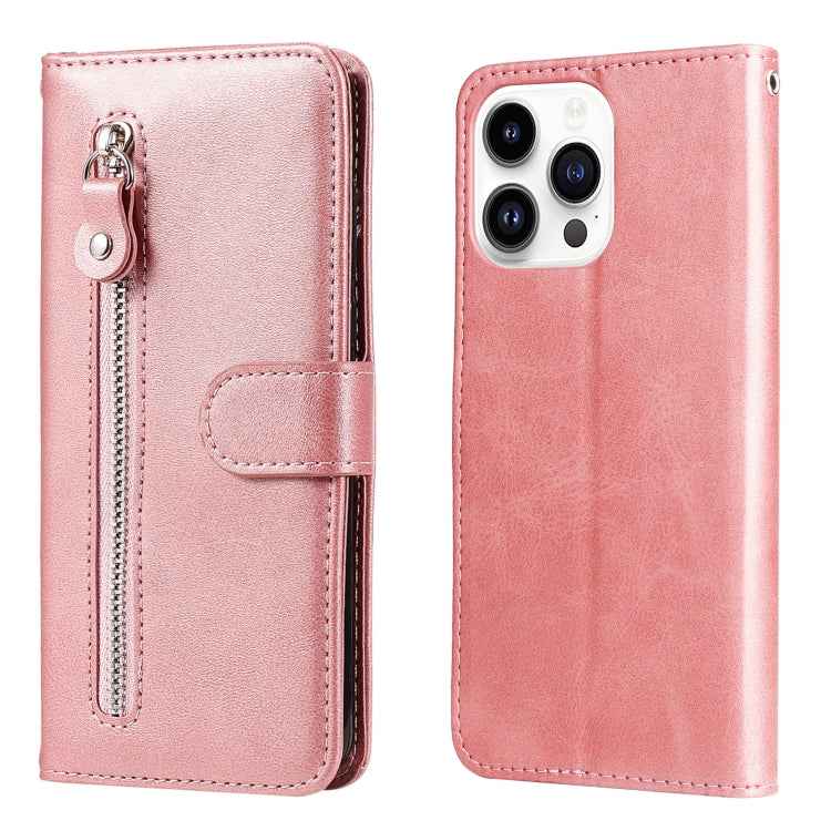 Fashion Calf Texture Zipper Leather Phone Case, For iPhone 15 Pro Max, For iPhone 15 Pro, For iPhone 15 Plus, For iPhone 15