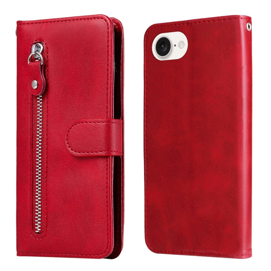 Fashion Calf Texture Zipper Leather Phone Case, For iPhone 17e / 16e, For iPhone 17 Pro Max, For iPhone 17 Pro, For iPhone 17, For iPhone Air, For iPhone 16 Pro Max, For iPhone 16 Pro, For iPhone 16 Plus, For iPhone 16