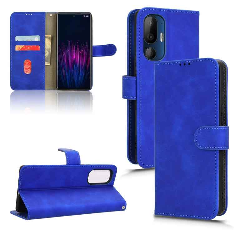 Skin Feel Magnetic Flip Leather Phone Case, For HTC U24 Pro, For HTC U23 Pro