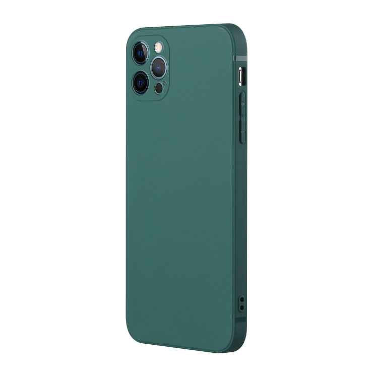 Straight Edge Solid Color TPU Shockproof Phone Case