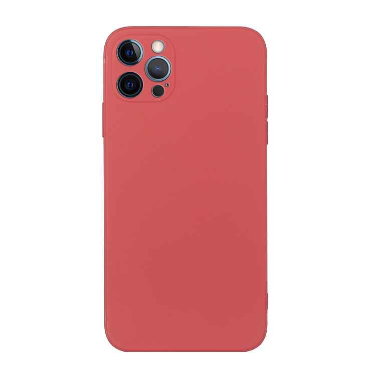 Straight Edge Solid Color TPU Shockproof Phone Case