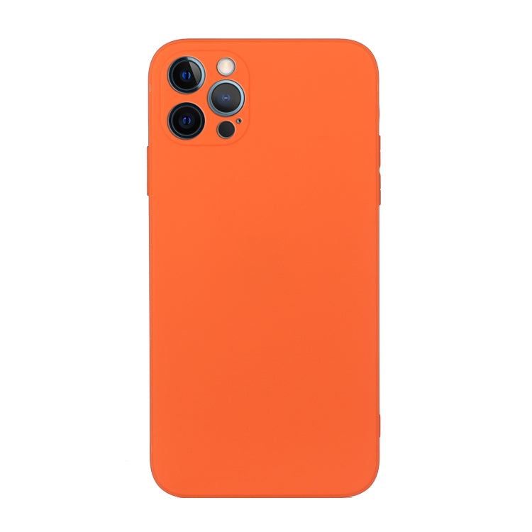 Straight Edge Solid Color TPU Shockproof Phone Case