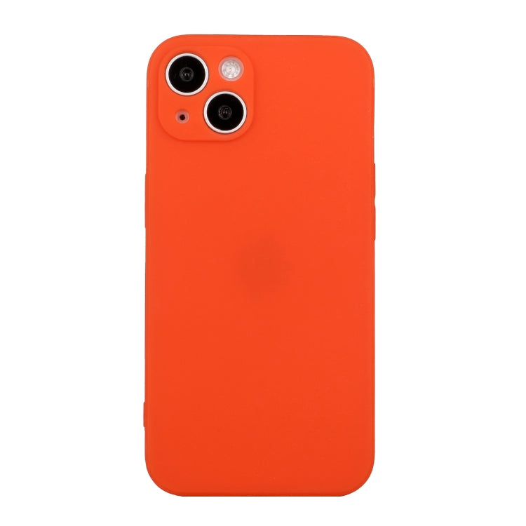 Straight Edge Solid Color TPU Shockproof Phone Case